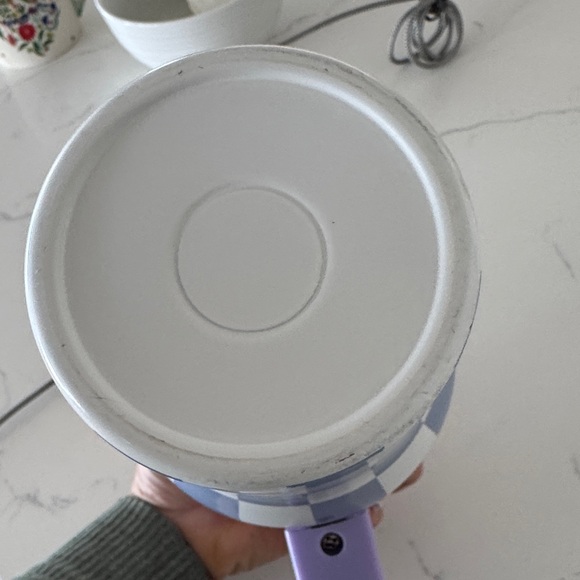 Purple and White Checkered Tumbler - Picture 4 of 6